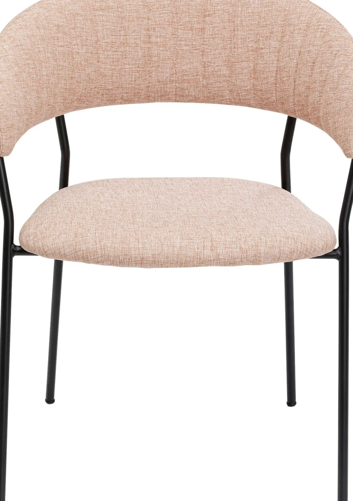 Karmstol Belle - Stol med armstöd, Puder, 2-set - KARE Design