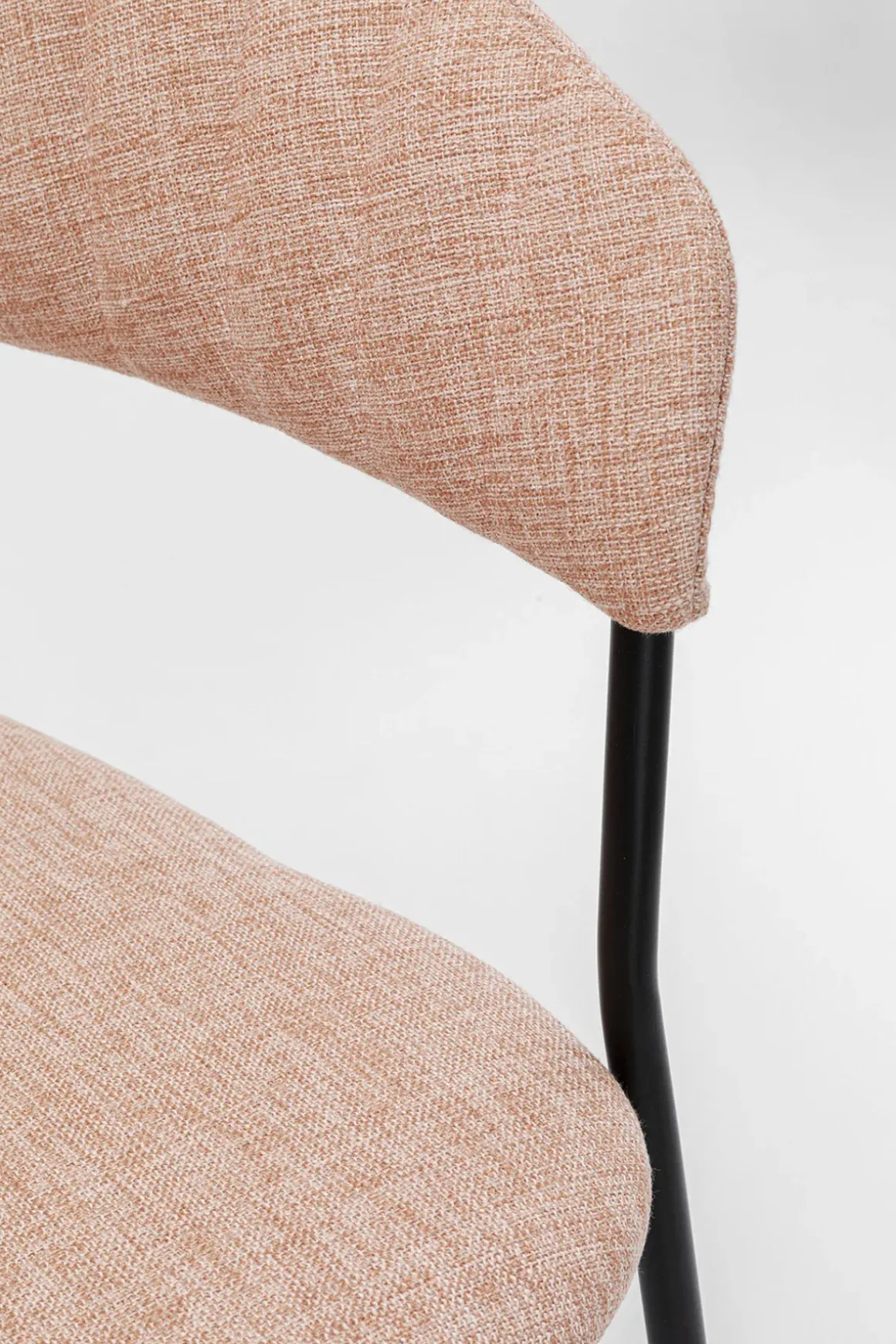 Karmstol Belle - Stol med armstöd, Puder, 2-set - KARE Design