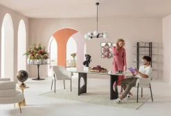 Karmstol Bess - Stol med armstöd, Off white - KARE Design