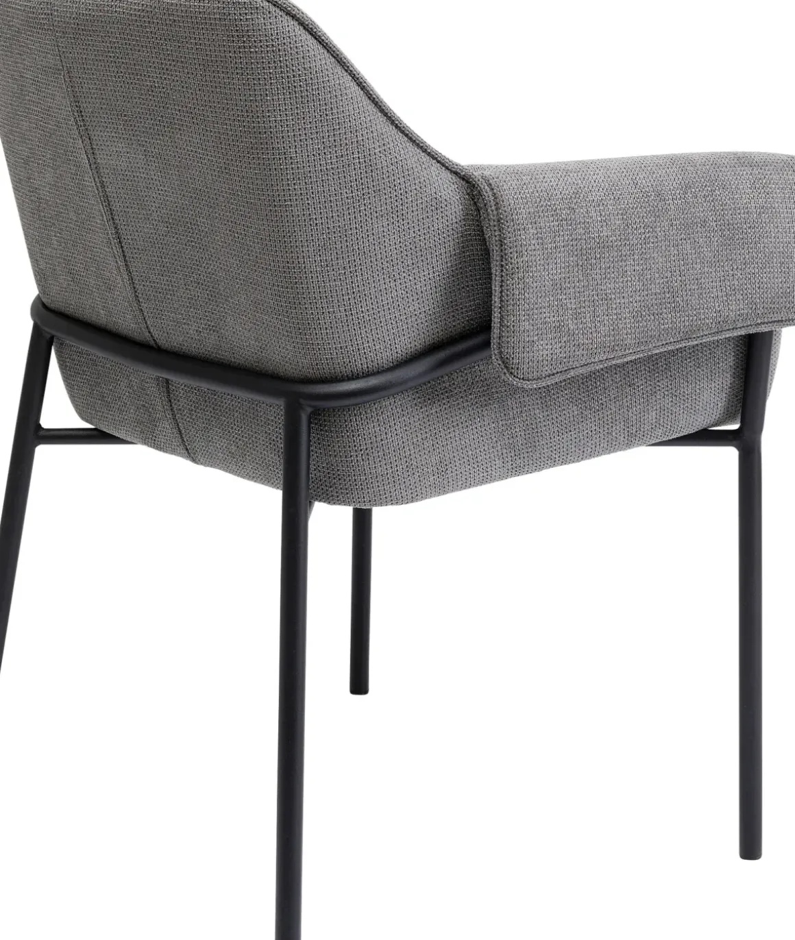 Karmstol Bess - Stol med armstöd, Grå - KARE Design