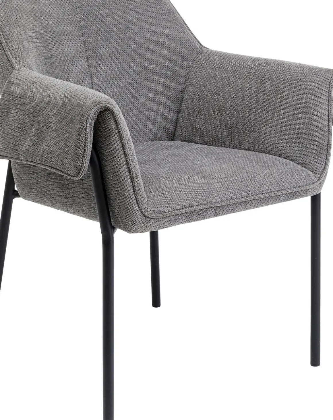 Karmstol Bess - Stol med armstöd, Grå - KARE Design