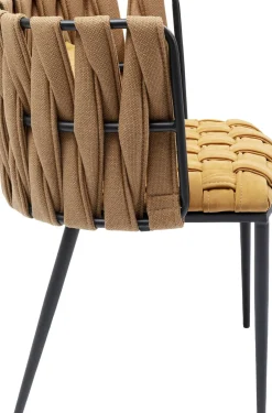 Karmstol Cheerio - Stol i Ljus Brun/Havregul med Armstöd - KARE Design