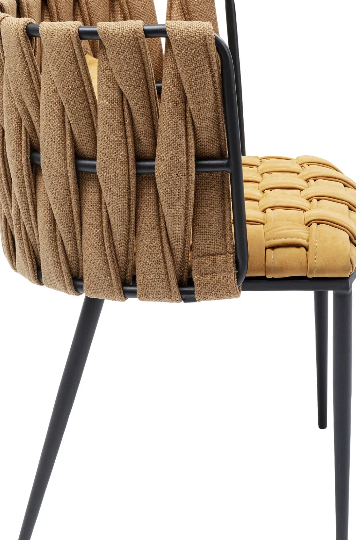 Karmstol Cheerio - Stol i Ljus Brun/Havregul med Armstöd - KARE Design