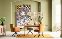 Karmstol Chelsea - Brun Stol med Armstöd - KARE Design
