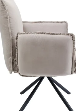 Karmstol Chelsea - Grå Stol med Armstöd - KARE Design