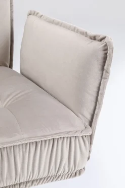 Karmstol Chelsea - Grå Stol med Armstöd - KARE Design