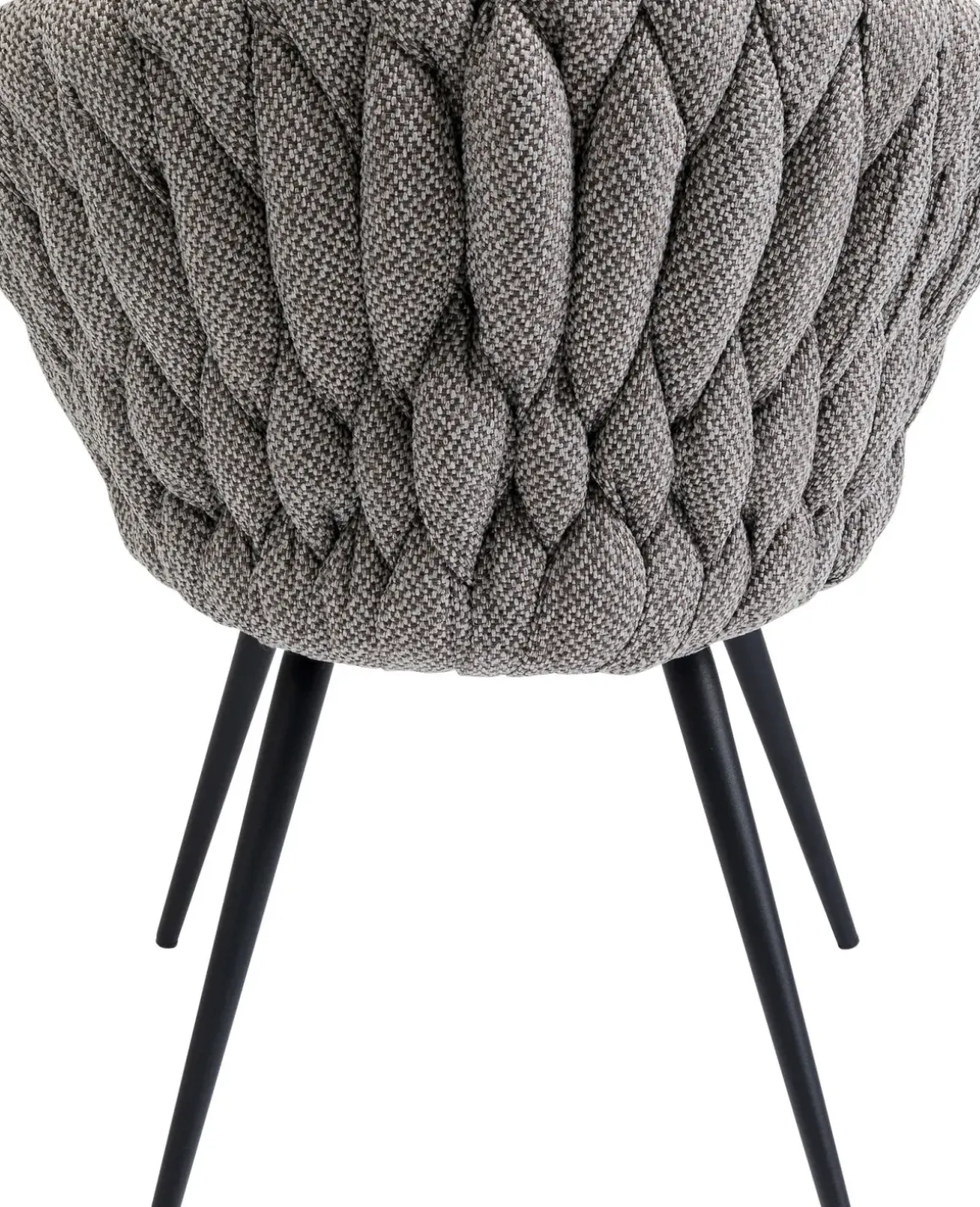 Karmstol Knot Tweed - Stol med Armstöd Greige - KARE Design