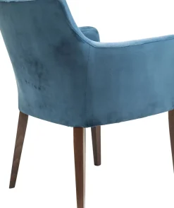 Karmstol Mode - Stol med Armstöd - Blå Sammet - KARE Design