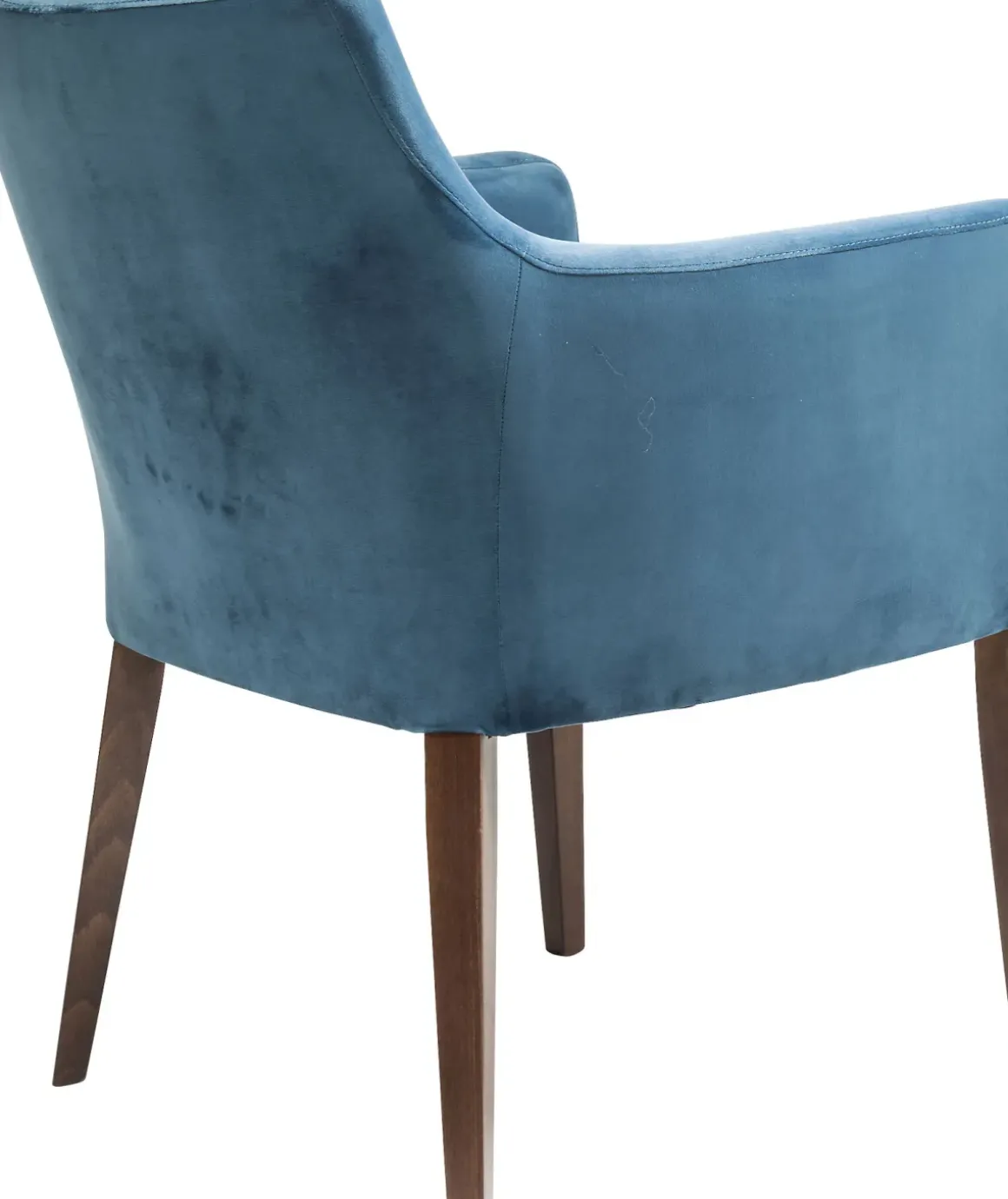 Karmstol Mode - Stol med Armstöd - Blå Sammet - KARE Design