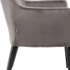 Karmstol Mode - Stol med Armstöd - Grå Sammet/Svart - KARE Design