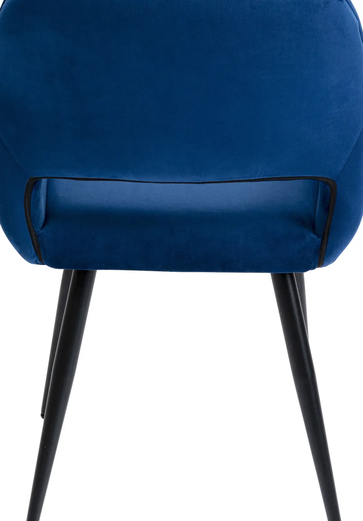 Karmstol San Fransisco - Stol med Armstöd - Blå Sammet/Svart - KARE Design