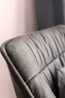 Karmstol Thelma - Stol med Armstöd - Grå/ Svart - KARE Design