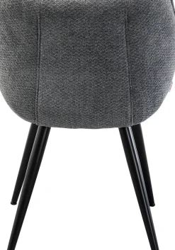 Karmstol Thelma - Stol med armstöd, Melange Grå - KARE Design