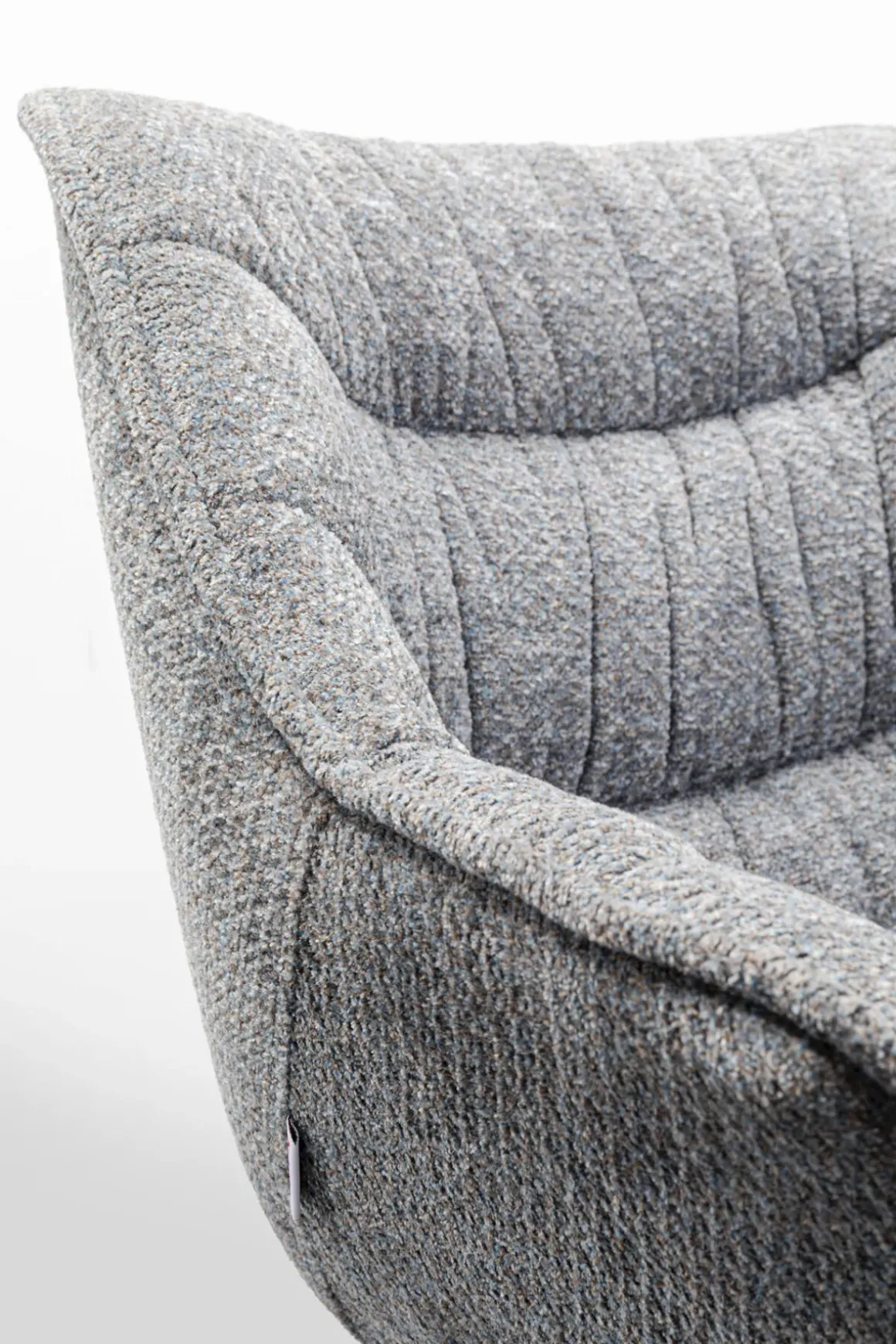 Karmstol Thelma - Stol med armstöd, Melange Grå - KARE Design