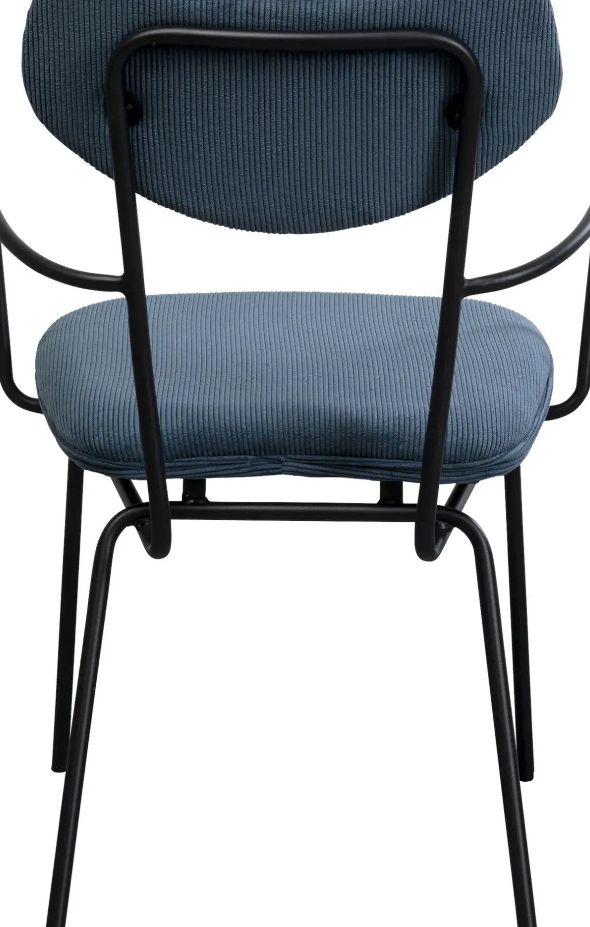 Karmstol Viola - Blå Stol med Armstöd - KARE Design