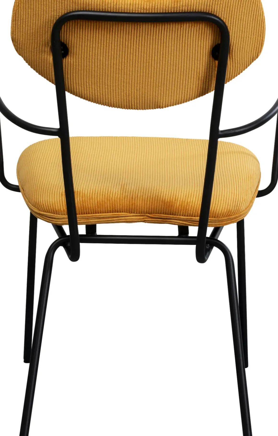 Karmstol Viola - Gul Stol med Armstöd - KARE Design