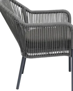 Karmstol Wave - Grå Stol med Armstöd - KARE Design