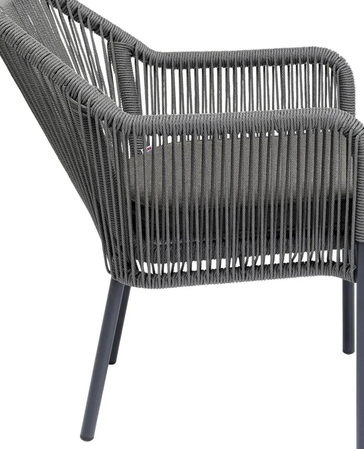 Karmstol Wave - Grå Stol med Armstöd - KARE Design