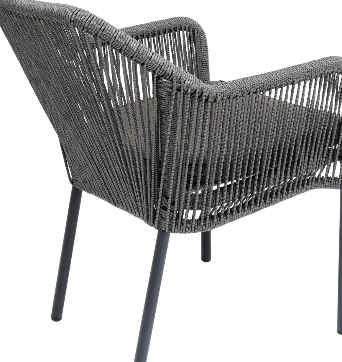Karmstol Wave - Grå Stol med Armstöd - KARE Design