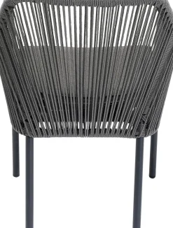 Karmstol Wave - Grå Stol med Armstöd - KARE Design