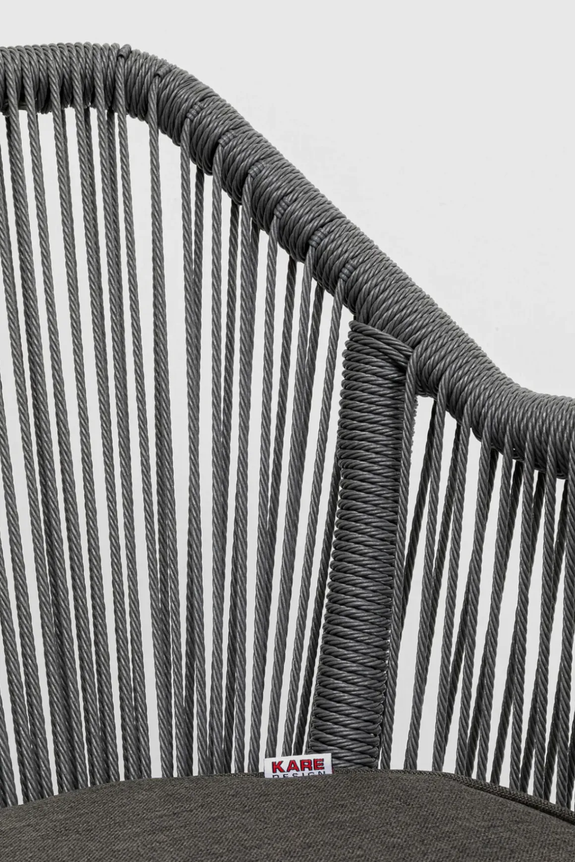 Karmstol Wave - Grå Stol med Armstöd - KARE Design