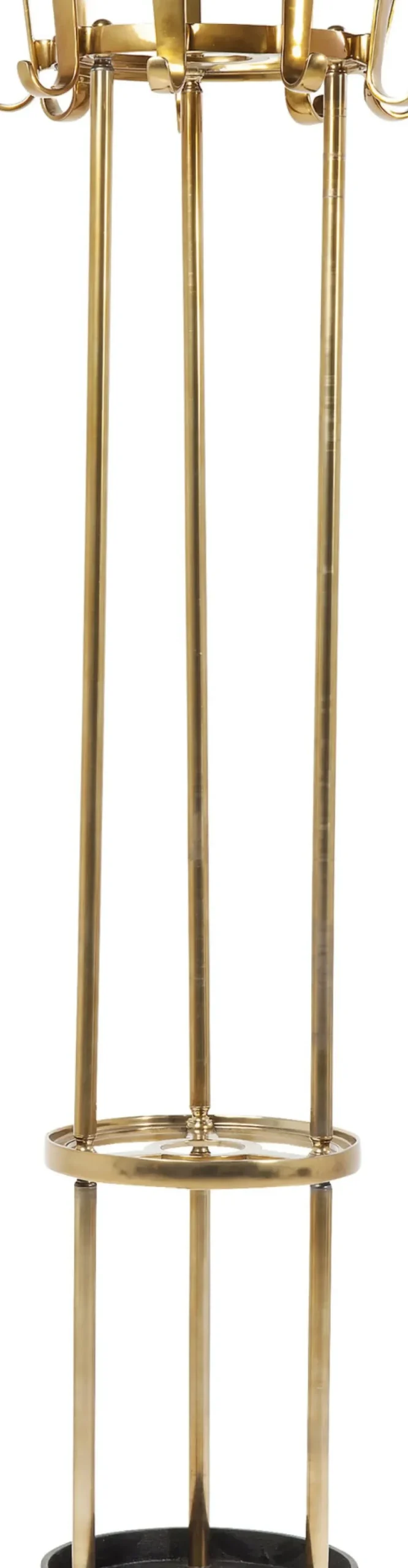 Klädmajor Gala - Klädhängare i Mässing med Paraplyställ, 187x50cm - KARE Design