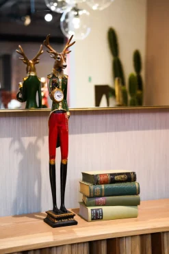 Klocka Gentleman Deer - Bordsklocka Hjort, 72cm - KARE Design