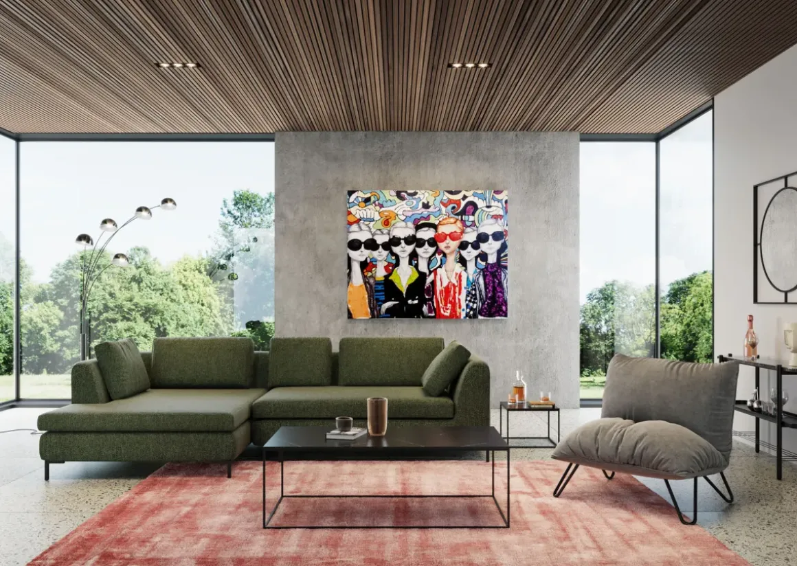 Konsolbord Bennet - Svart Stål/Marmor, 120x30cm - KARE Design