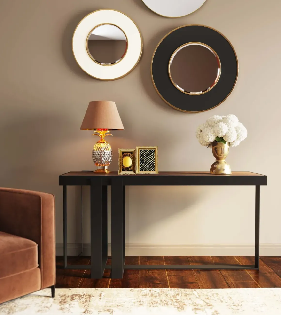 Konsolbord Bravo - 150x45cm - KARE Design