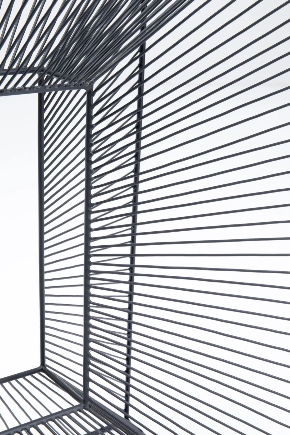 Konsolbord Dimension - Svart/Glas, 80,5x80,5cm - KARE Design