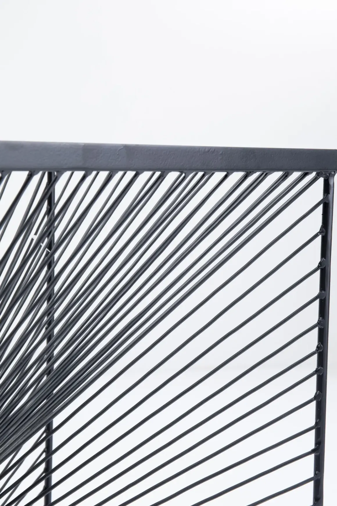 Konsolbord Dimension - Svart/Glas, 80,5x80,5cm - KARE Design
