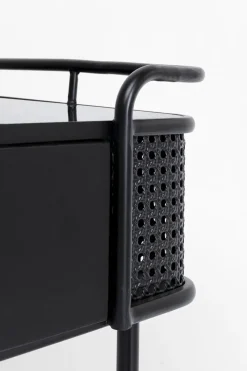 Konsolbord Fence - Svart, 120x80cm - KARE Design