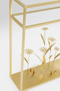 Konsolbord Flower Meadow Guld 100cm - KARE Design