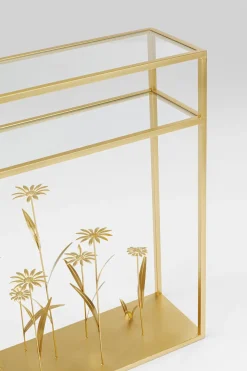 Konsolbord Flower Meadow Guld 100cm - KARE Design
