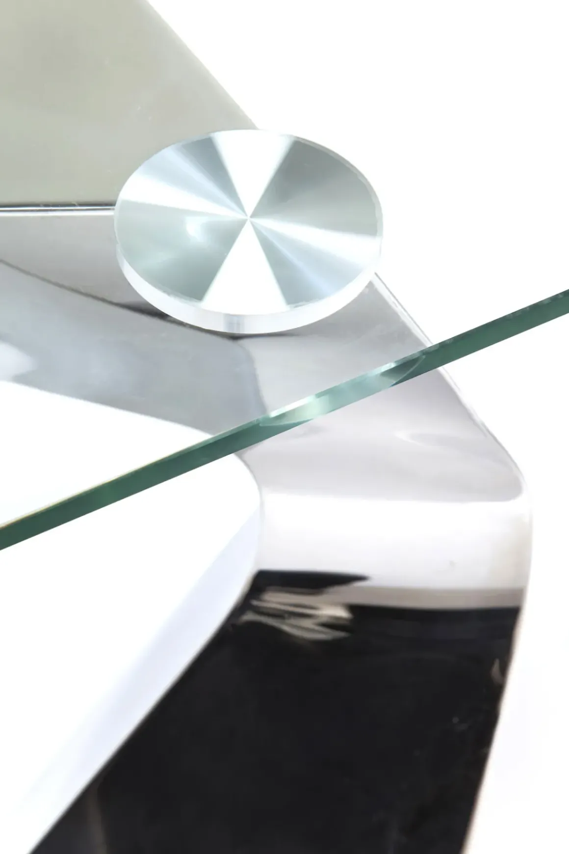Konsolbord Gloria - Krom/Glas, 82x140cm - KARE Design