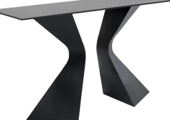 Konsolbord Gloria - Svart, Keramik, 140x81cm - KARE Design
