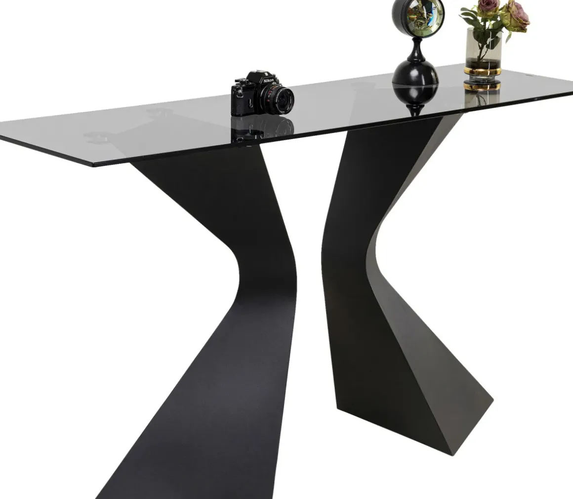 Konsolbord Gloria - Svart, 140x45cm - KARE Design