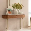 Konsolbord Grace - Trä/Marmor/Guld - KARE Design