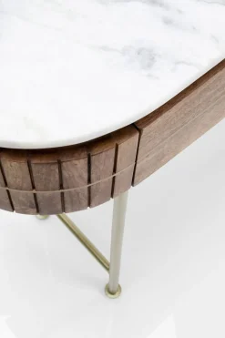 Konsolbord Grace - Trä/Marmor/Guld - KARE Design