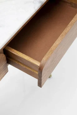 Konsolbord Grace - Trä/Marmor/Guld - KARE Design