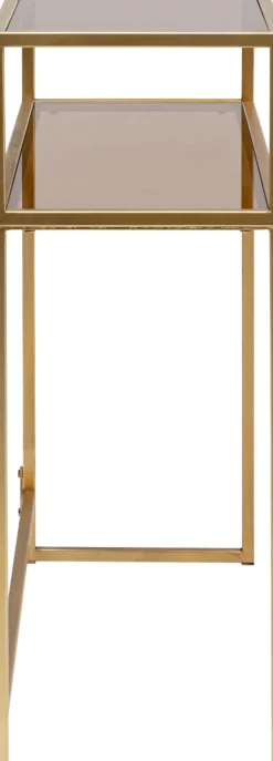 Konsolbord Loft - Guld, 85x30cm - KARE Design