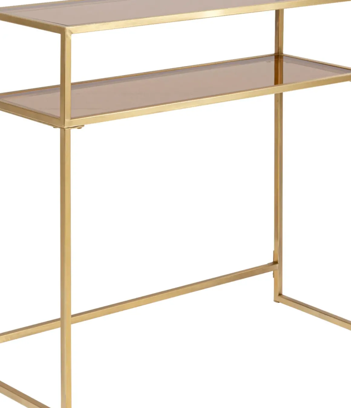 Konsolbord Loft - Guld, 85x30cm - KARE Design