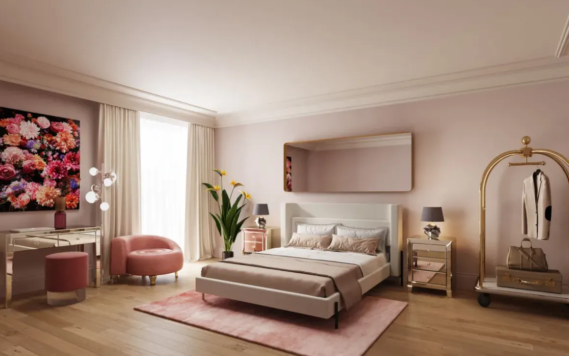 Konsolbord Luxury - Spegelglas, 78,5x100cm - KARE Design