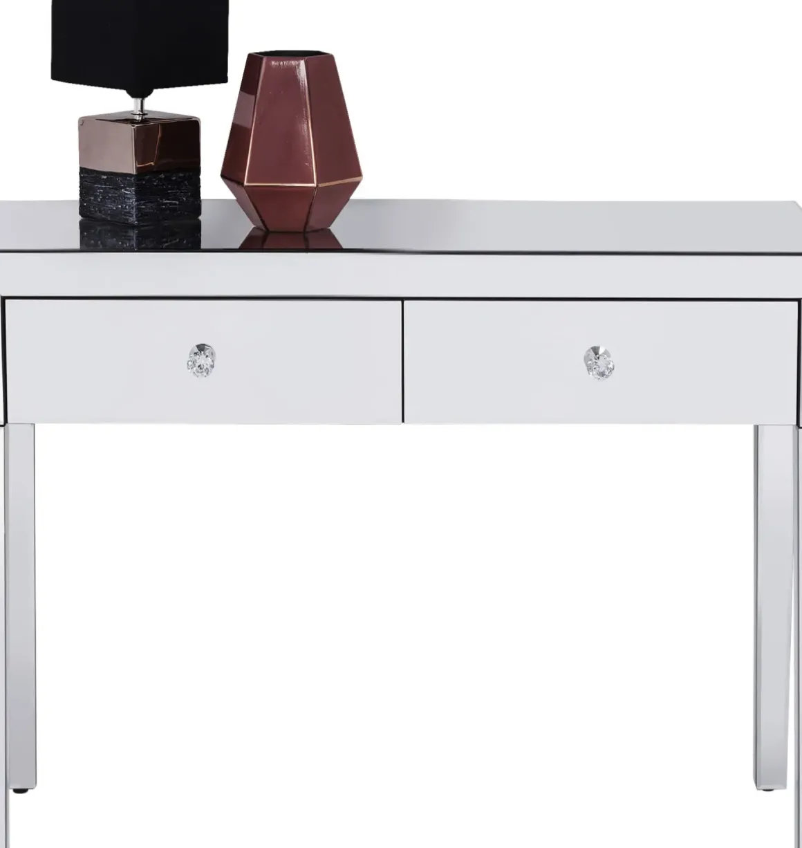 Konsolbord Luxury - Spegelglas, 78,5x100cm - KARE Design
