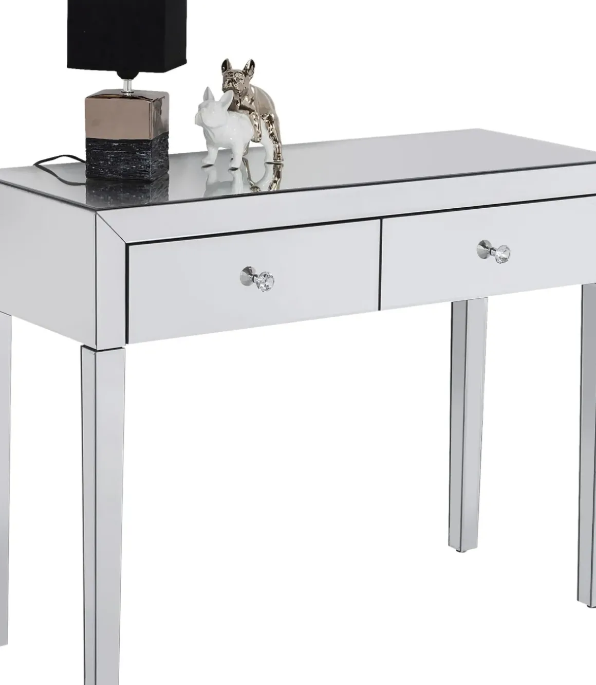 Konsolbord Luxury - Spegelglas, 78,5x100cm - KARE Design