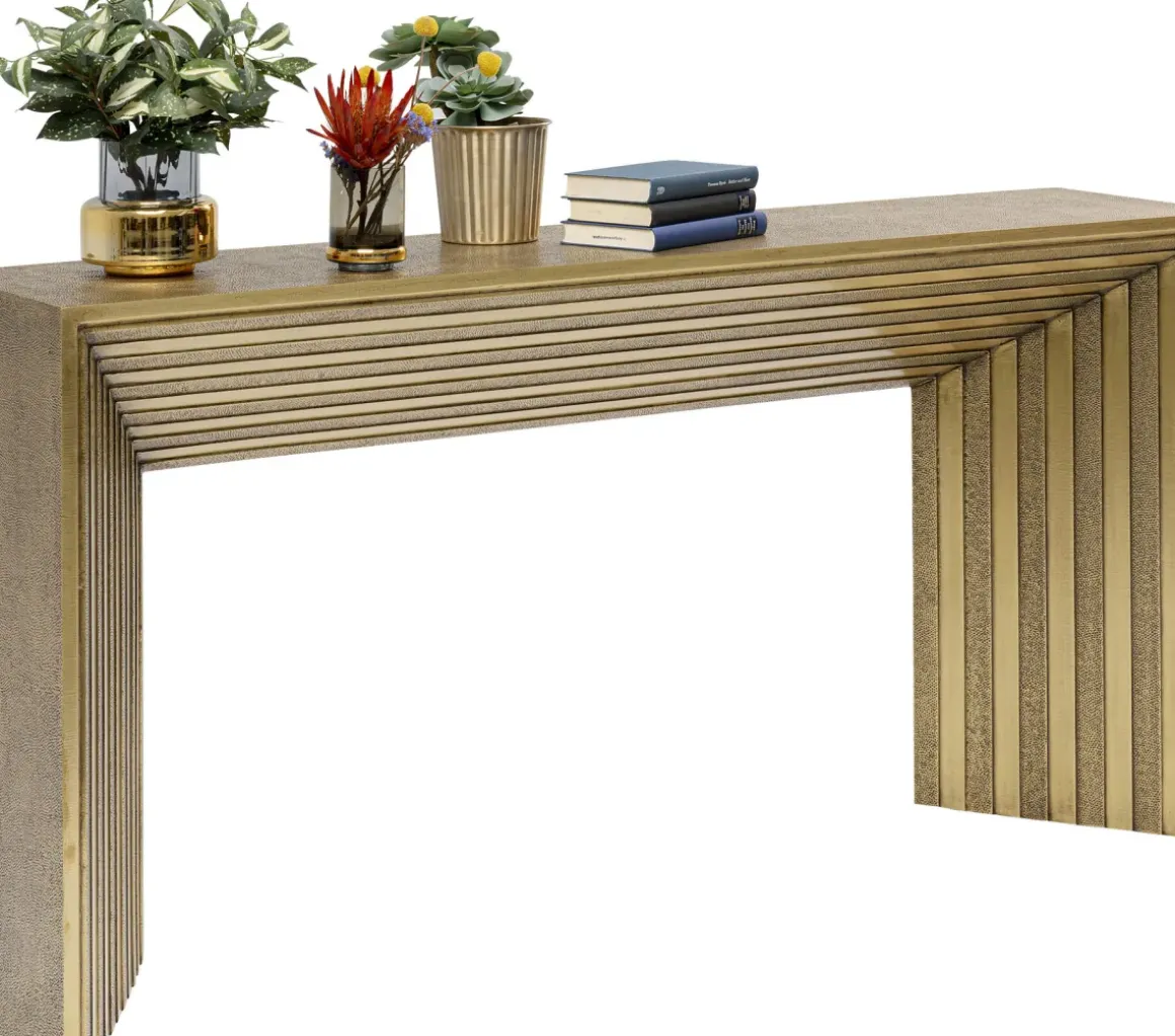 Konsolbord Malaga - Mässing, 160x80cm - KARE Design
