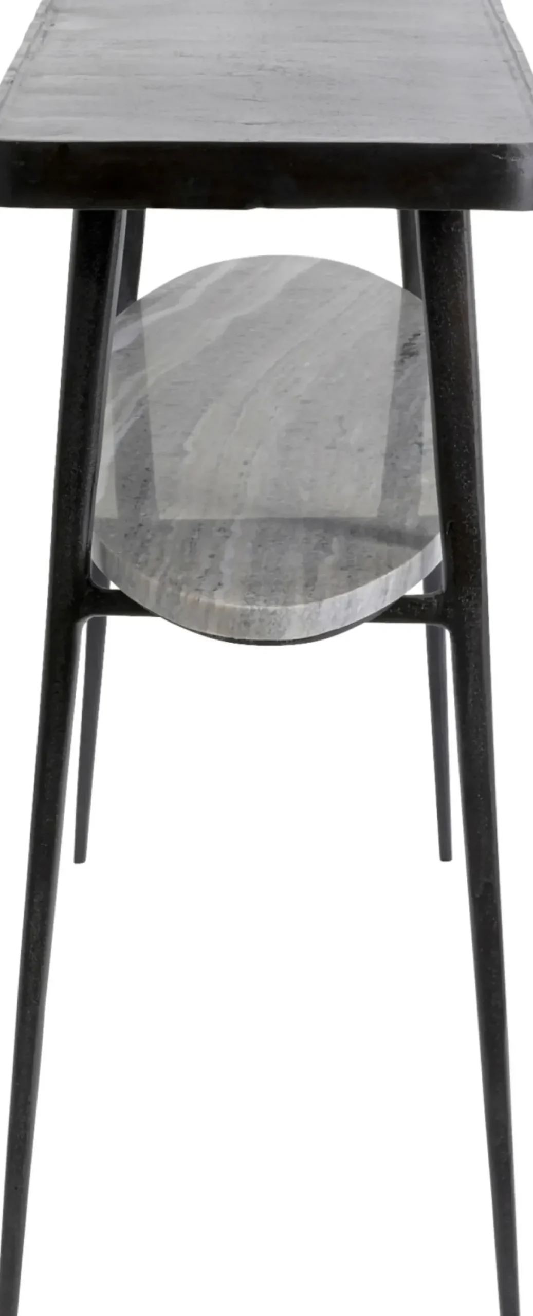 Konsolbord Montagna - Stål/Marmor, 135cm - KARE Design