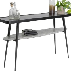 Konsolbord Montagna - Stål/Marmor, 135cm - KARE Design