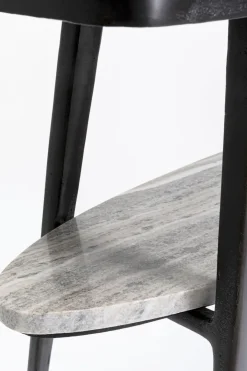 Konsolbord Montagna - Stål/Marmor, 135cm - KARE Design
