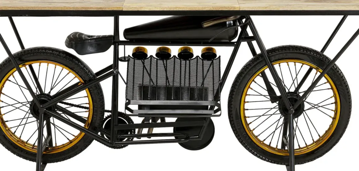 Konsolbord Motorbike - Barbord/Serveringssbord i Industristil,180 - KARE Design